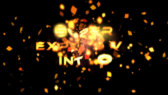 Super Explosive Intro - VideoHive 3675996