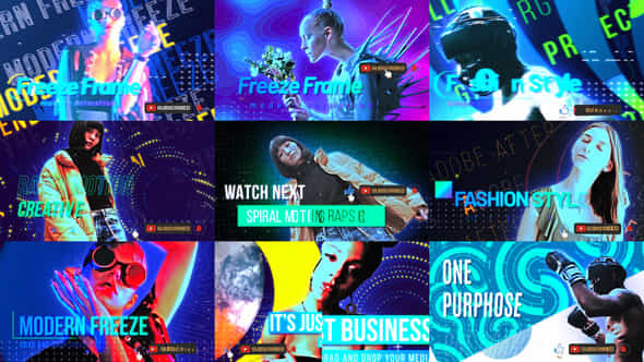 Trendy Freeze Frame - VideoHive 51246437