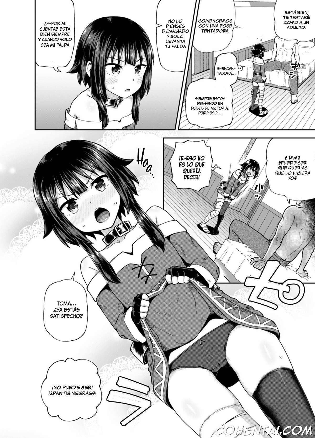 Bakuretsu Musume o Kanojo ni Shitara Yaru Koto nante Kimatteru! (Kono Subarashii Sekai ni Syukufuku o!) xxx comics manga porno doujin hentai español sexo 