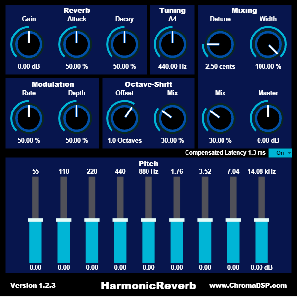 ChromaDSP Harmonic Reverb