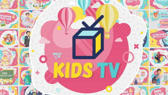 Kids Tv - BroadcastSocial Channel - VideoHive 15890764