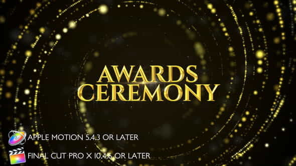Awards Show Opener - Apple - VideoHive 28227753