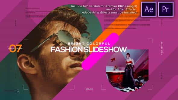 Bright Colorful Fashion Slideshow - VideoHive 30975120