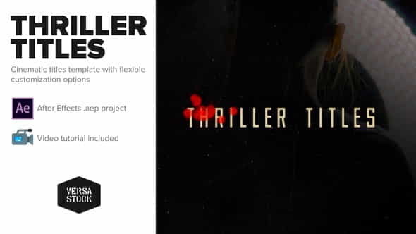 Thriller Titles - VideoHive 22595716