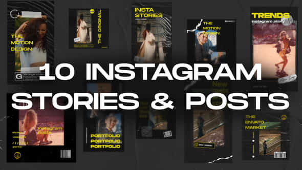 20In1 Instagram Stories Posts - VideoHive 54824477