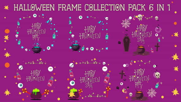 Halloween Frames Collection - VideoHive 40142305