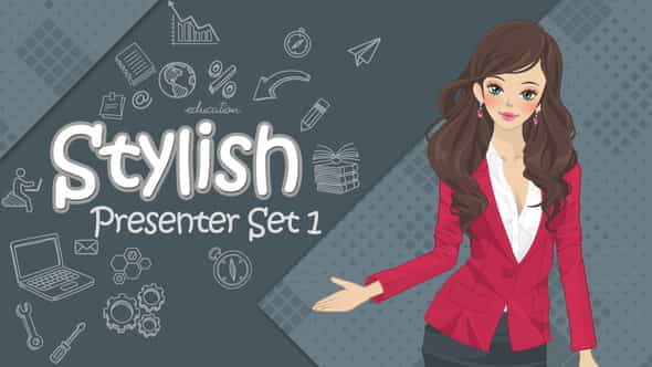 Stylish Presenter Set 1 - VideoHive 32806476
