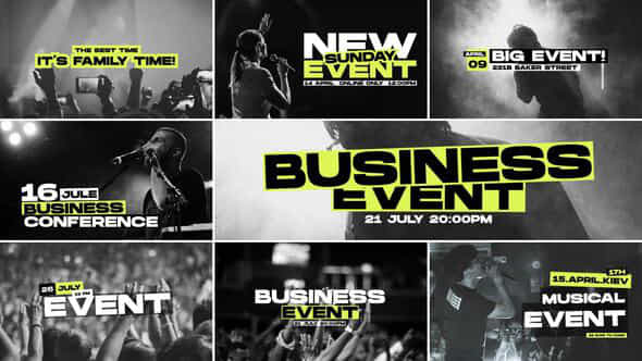 Event Titles Pack After Effects - VideoHive 57318449