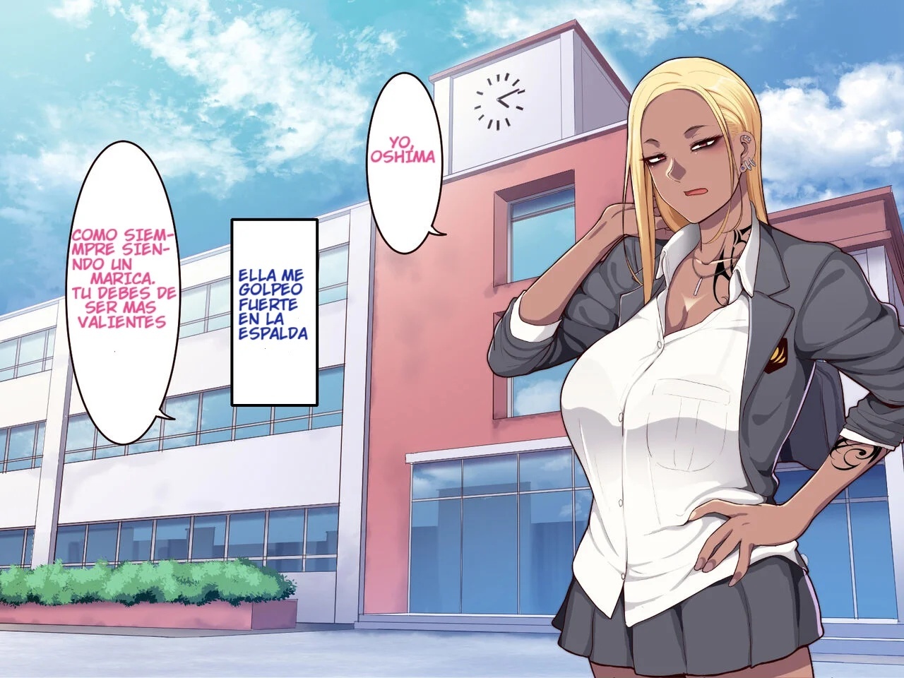 Journal Kuro Gyaru Delinquent Okigawa Chapter 1 pt3 - 19