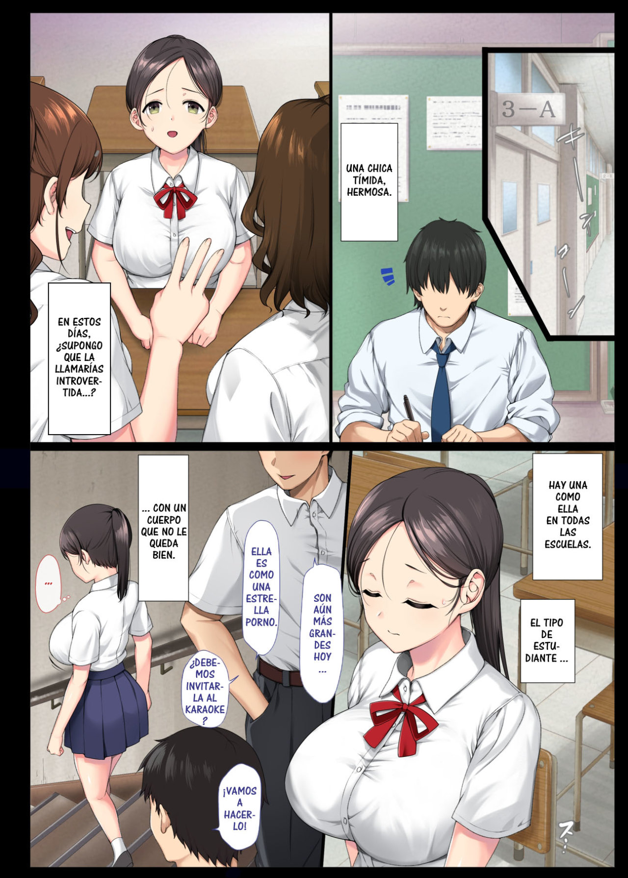 Introverted Beauty Gets Raped Over and Over by Her Homeroom Teacher 1 y 2 - 3