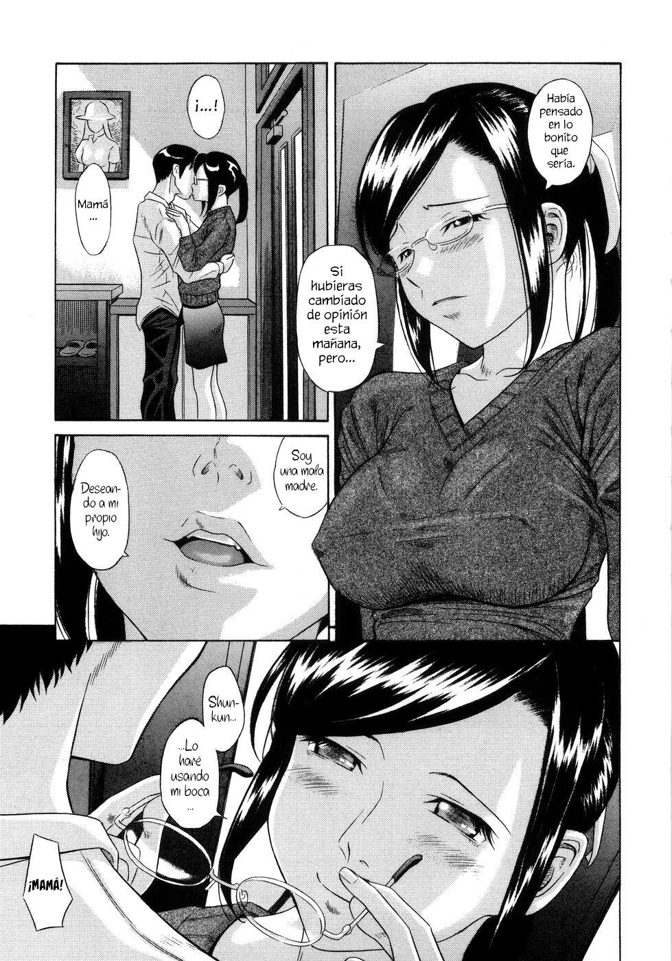 [Hashida Mamoru] Haha Seiai  Haciendo el Amor con Mamá. (Aimai Kanin) [Spanish] [NeoDark Fansub]