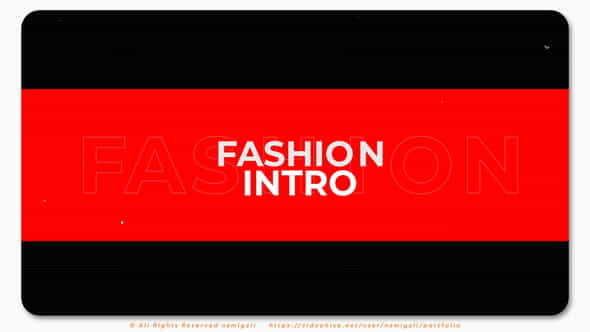 Fashion Youtube Intro - VideoHive 38035059