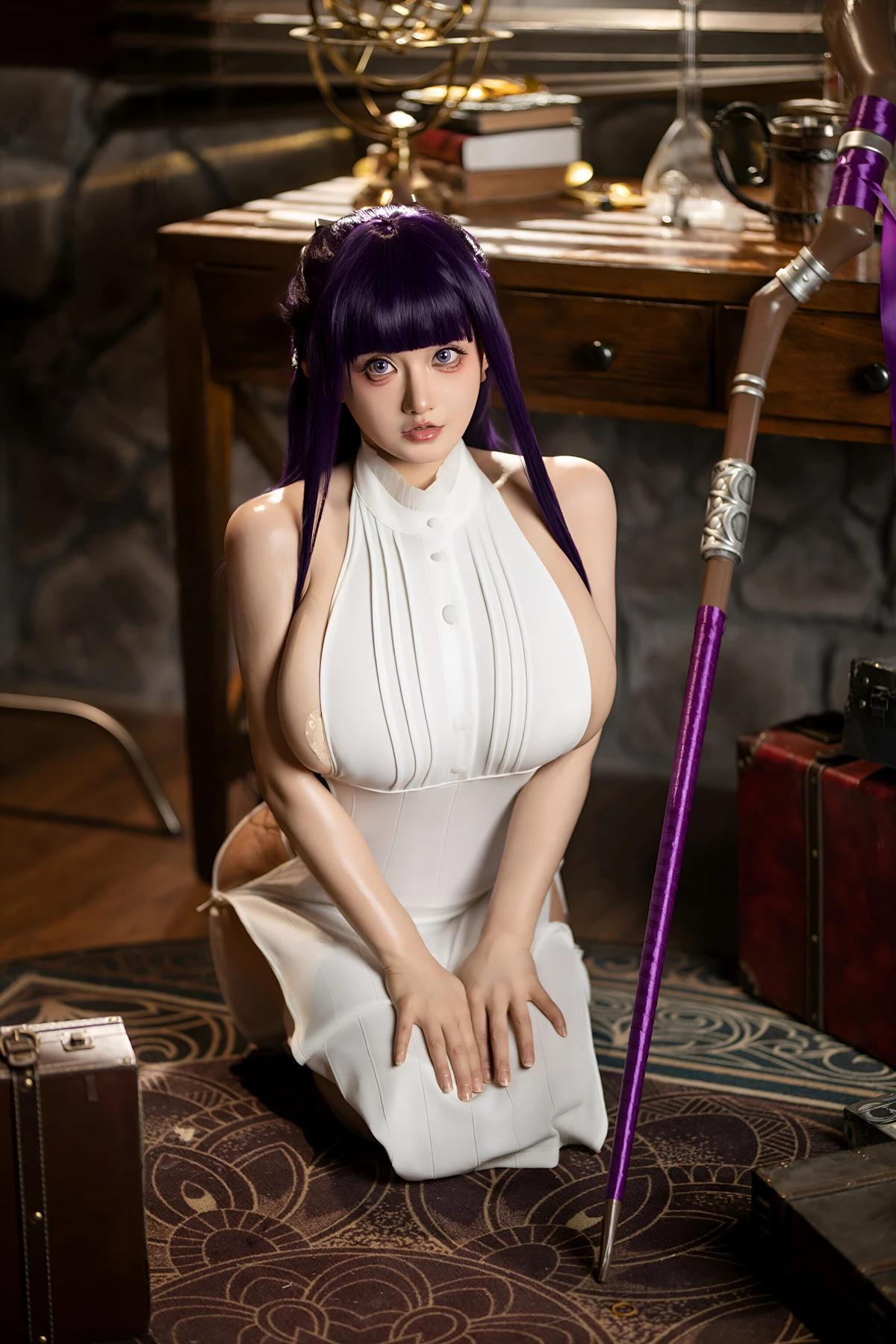 Cosplay 虎牙古阿扎 – 菲伦 Set.01(27)