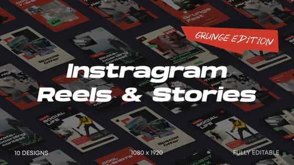 Grunge Instagram Reels - VideoHive 45319160