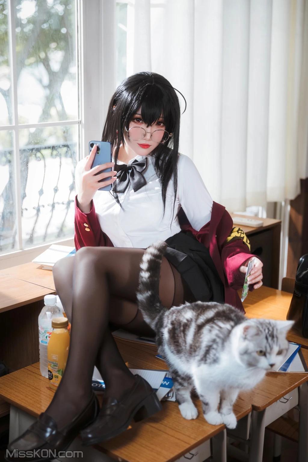 Coser@瓜希酱: 大凤JK (30 photos)(2)