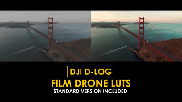Dji Dlog Film Drone Color Luts - VideoHive 50877425