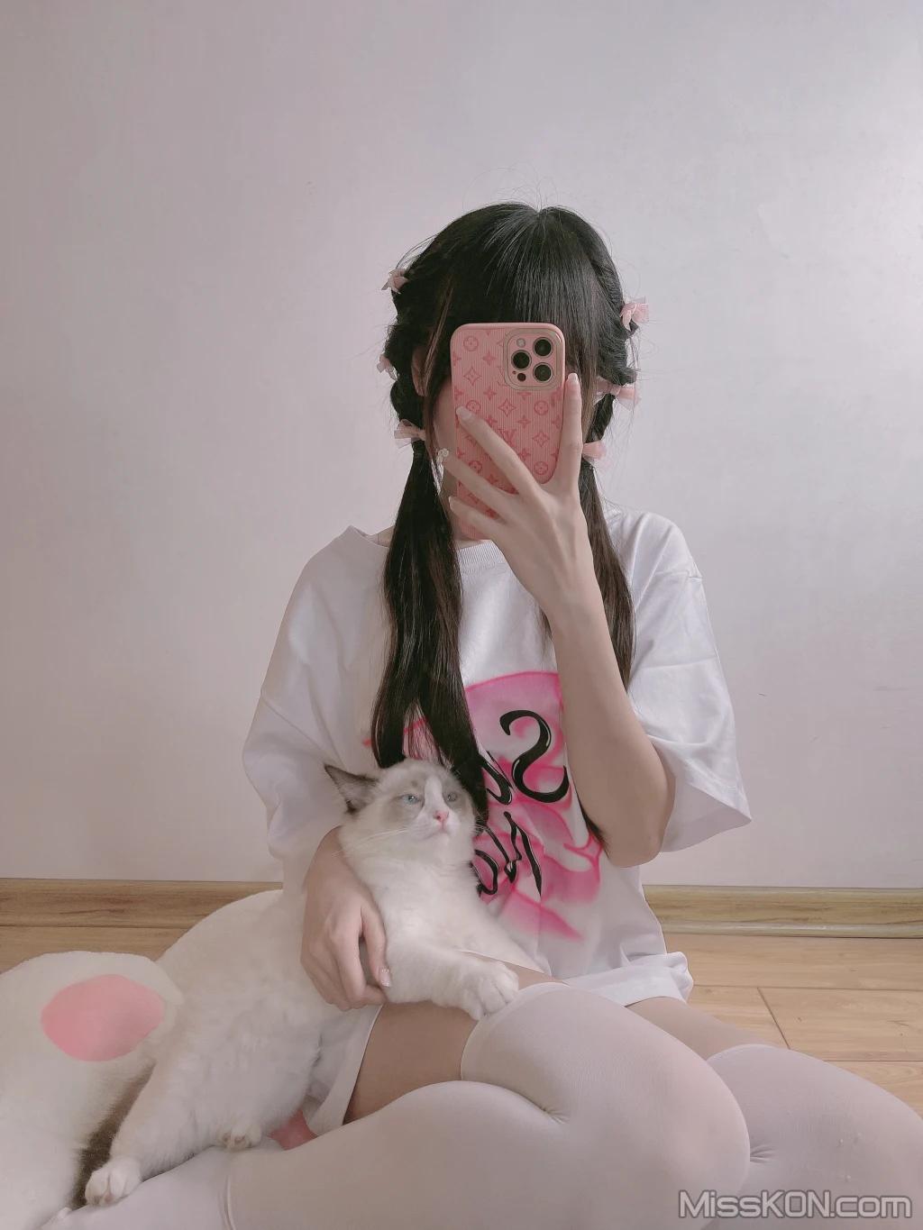 Coser@miko酱ww: mikoの白丝01 (241 photos)(25)