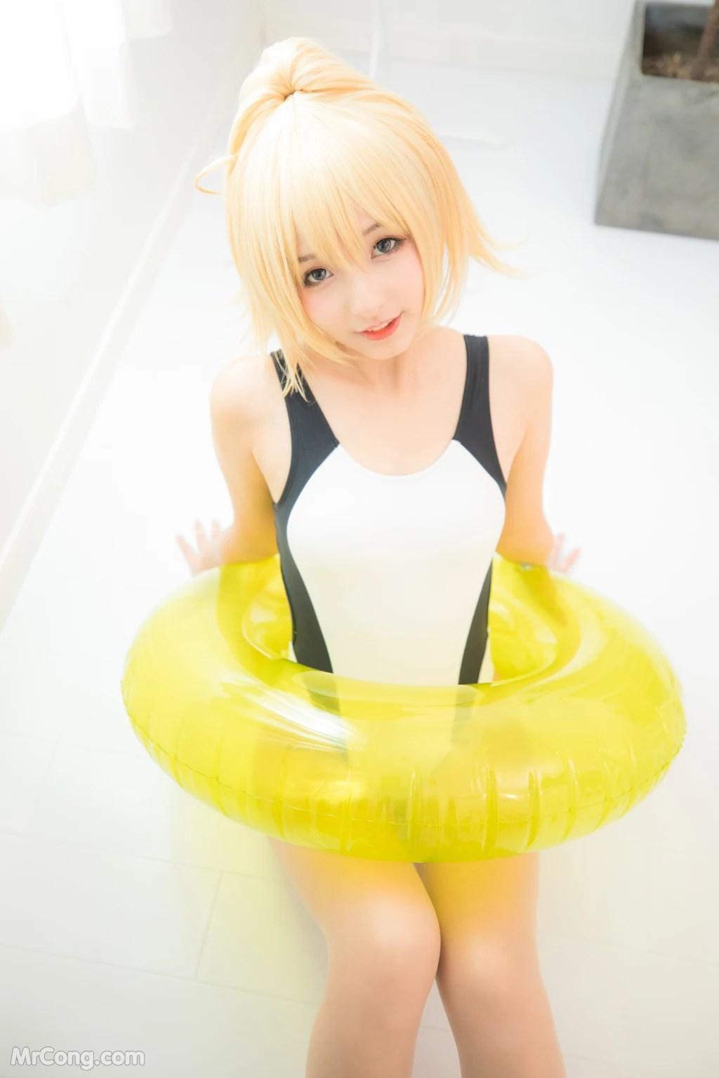 Coser@神楽坂真冬 Vol.036: 电子相册-白贞德《Swimingthedrea》(150 photos)(21)