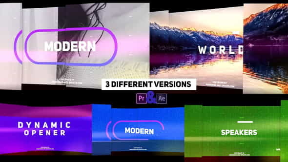 Modern and Fast Dynamic Opener - VideoHive 33631597