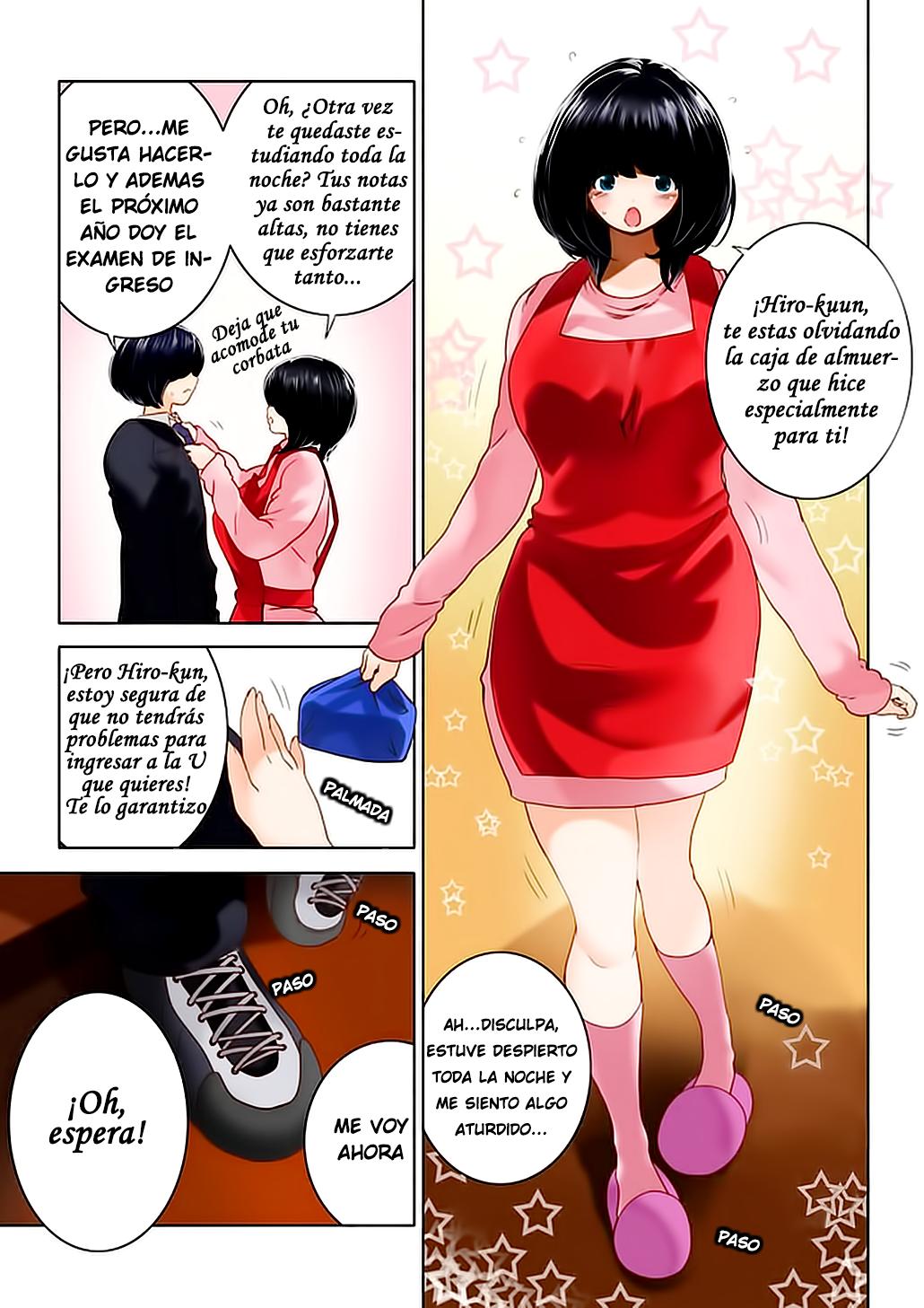 Omamagoto Hasegawa-san chi no Oyakokankei Ichiwame Haha to Oppai Color Sin Censura Chapter-1 - 7