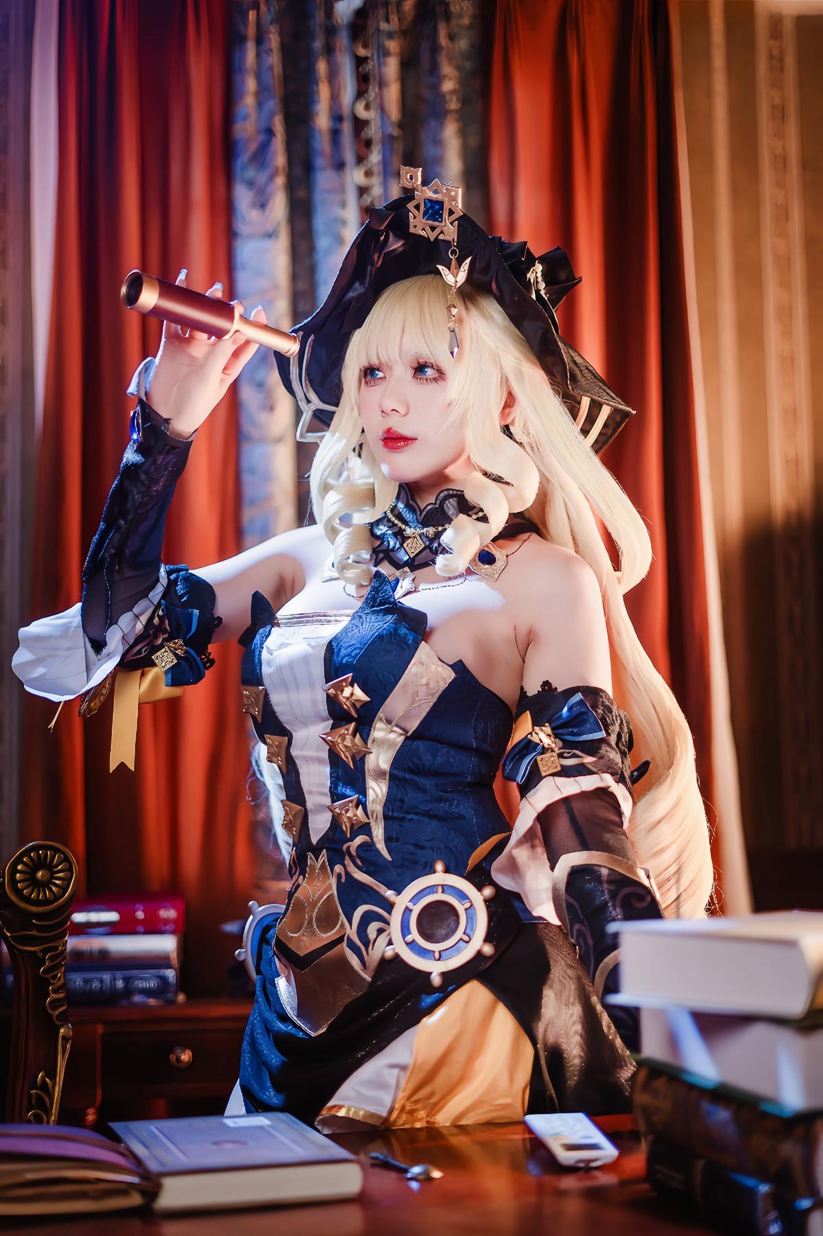 Cosplay 九言 原神 娜维娅 Navia – Genshin(7)