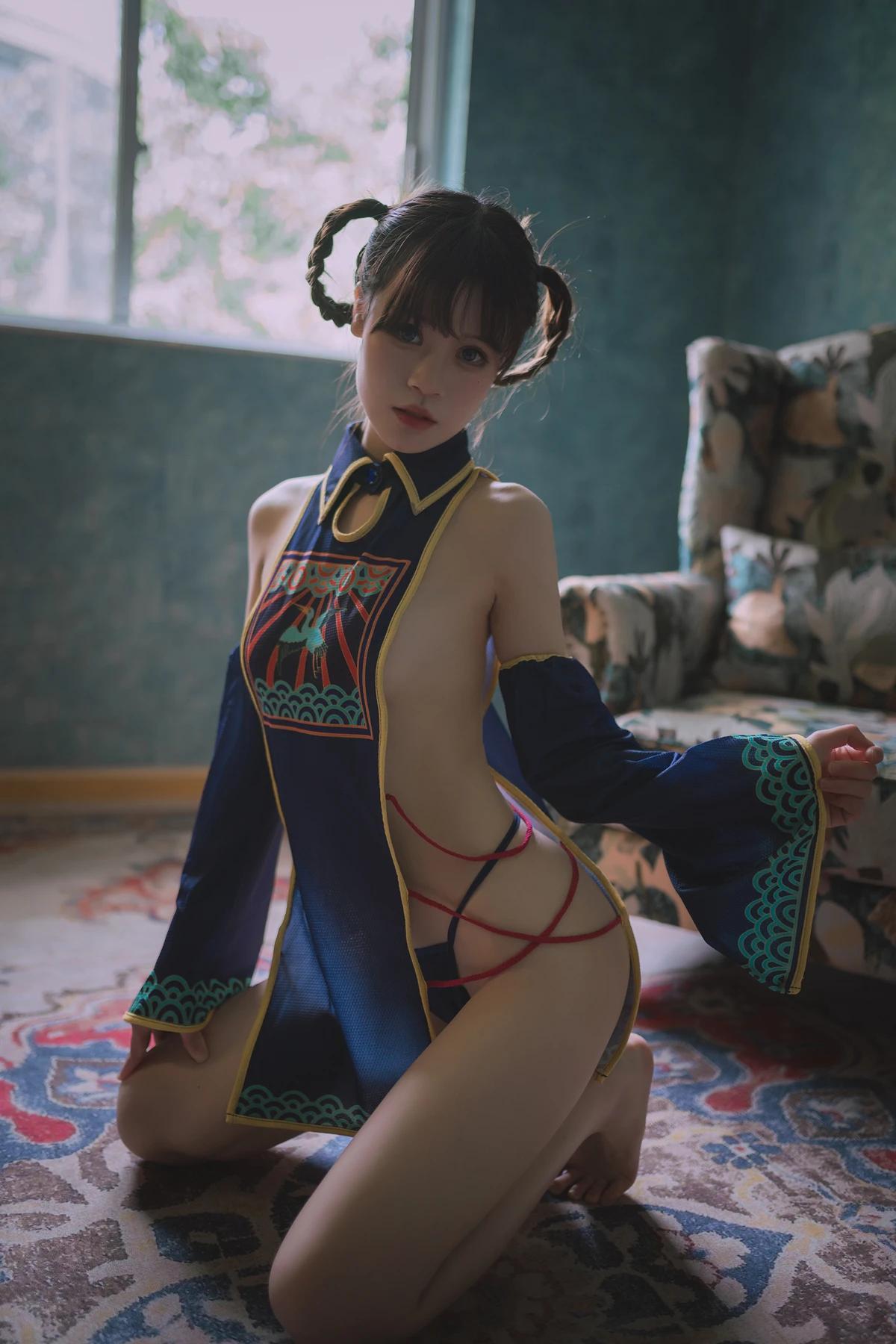 Cosplay 千反田鹿子 – 小僵尸(30)