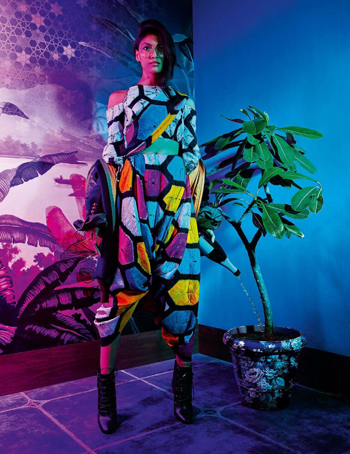 Pritika Swarup by Arjun Mark - Vogue India september 2017 Pritika Swarup by Arjun Mark - Vogue India september 2017