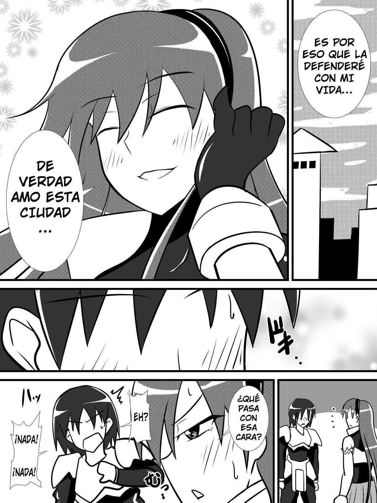 [Haneinu] Osananajimi no Onna Kishi ga Oujo ni Naru Made Zenpen [Yumrod] [Spanish]