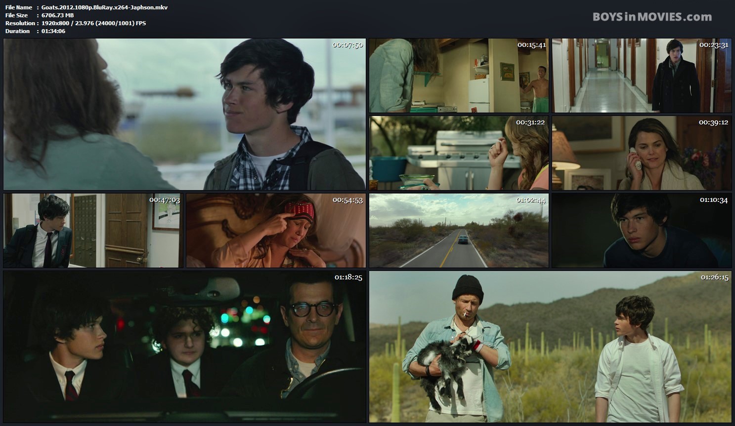 Goats 2012 | Boys in movies [BiM]