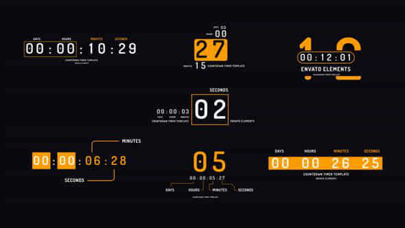 Countdown Timer Toolkit V36 - VideoHive 55905112