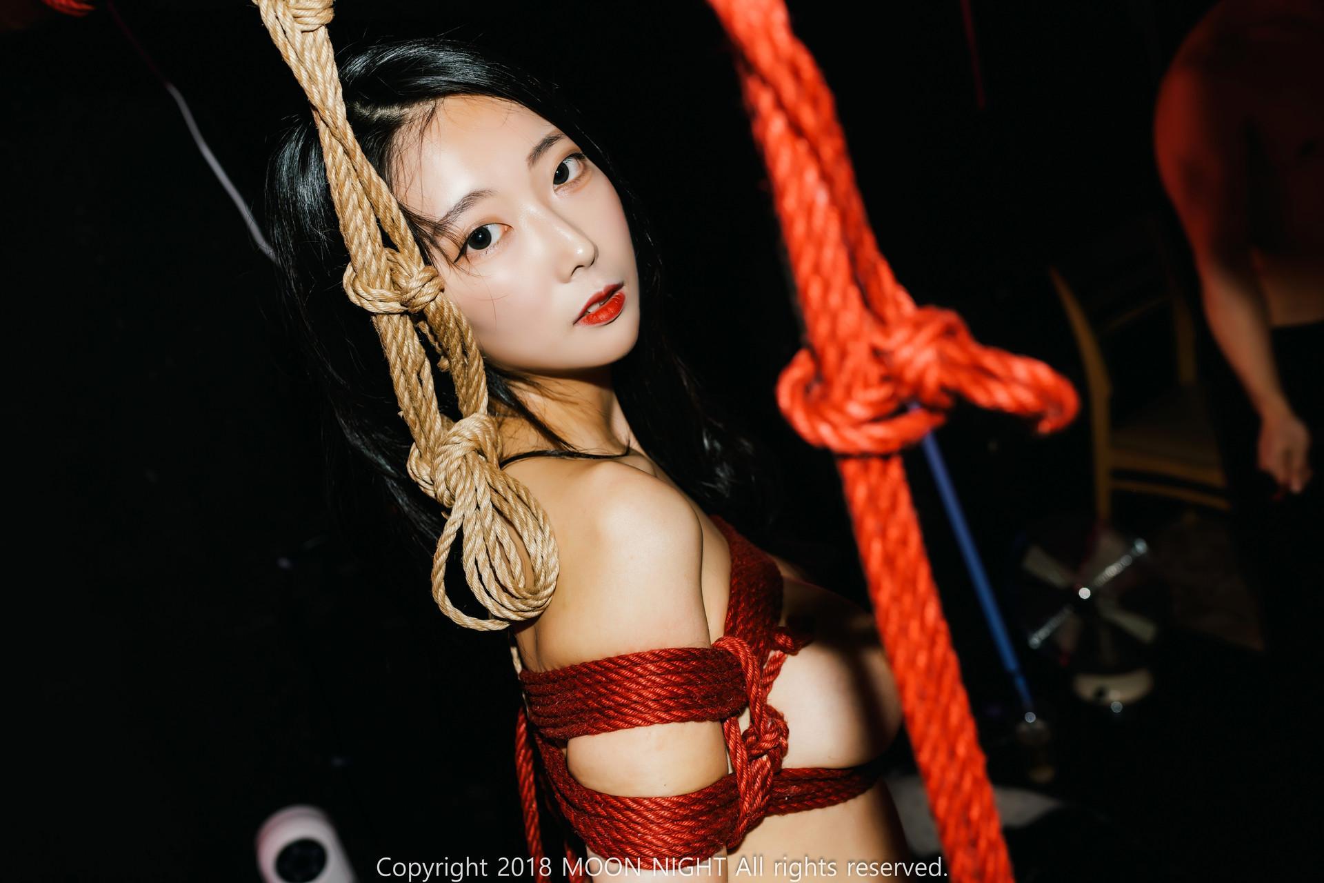 Mona 모나, [Moon Night Snap] SM Club 아트 본디지 (with 마스터) Set.02(16)