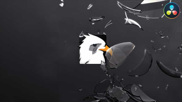 Broken Logo Opener For Davinci Resolve - VideoHive 44522582