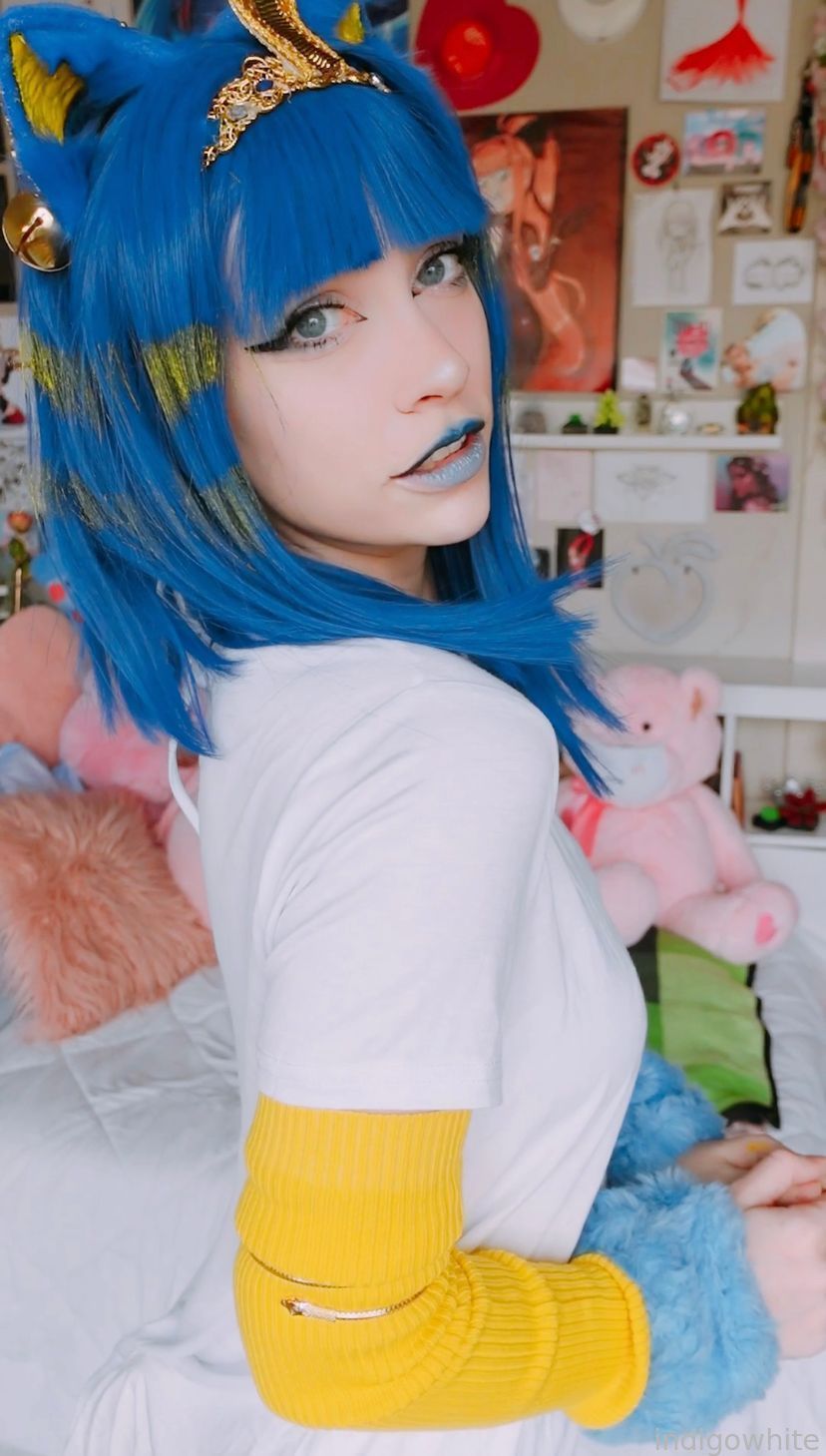 Indigo White - Ankha