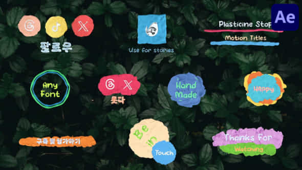 Plasticine Stop Motion - VideoHive 47696876