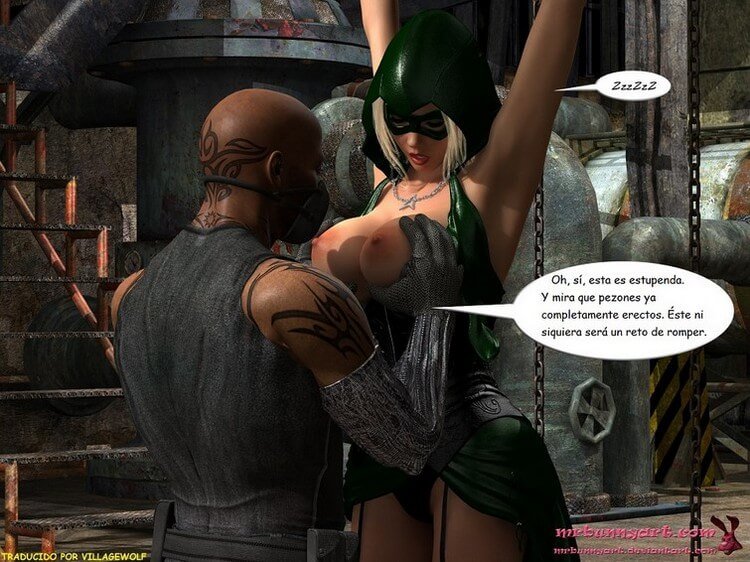 Miss Arrow vs Cain Comic Porno - 16