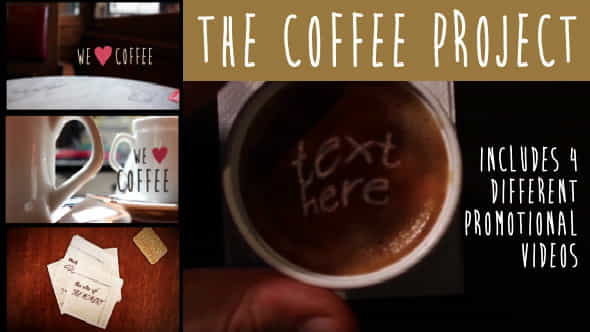The Coffee Project - VideoHive 8032181