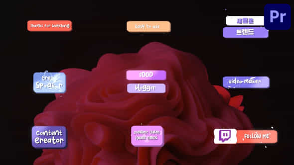 Dynamic Liquid Lower Thirds For Premiere Pro - VideoHive 51355713