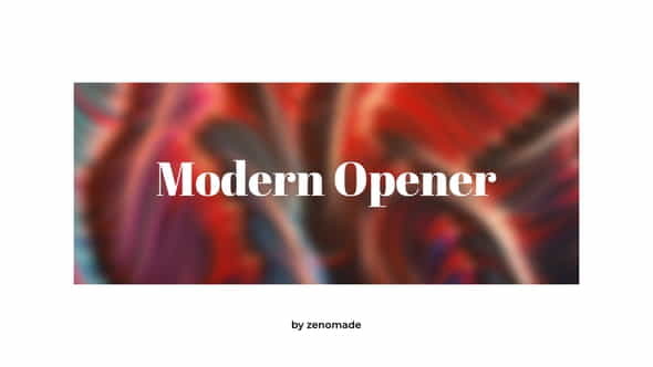 Modern Opener for Premiere Pro - VideoHive 31697162