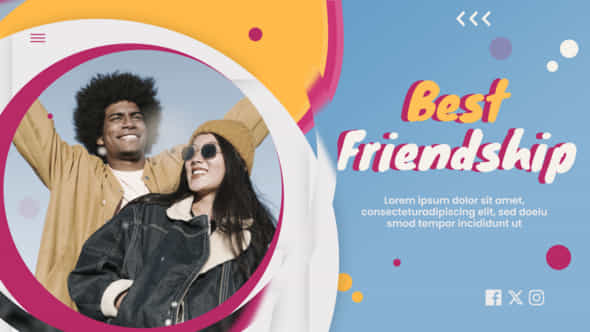 Best Friendship Slideshow - VideoHive 50285043