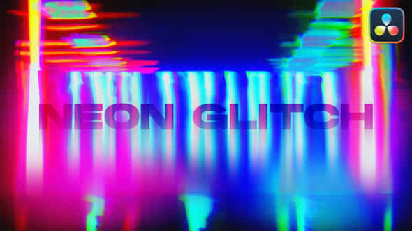 Neon Glitch Transitions - VideoHive 47930038