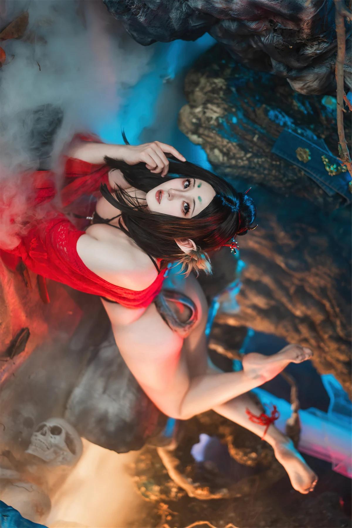 Cosplay Natsuko夏夏子 – 黑神话：悟空 萍萍(61)