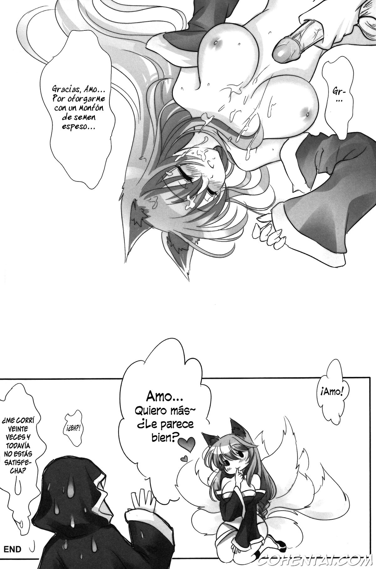 Ko Kori-teki Shiyuo Tesatsu (League of Legends) xxx comics manga porno doujin hentai español sexo Ahri League of Legends