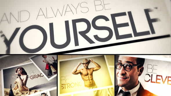 Always BE Yourself - Photo - VideoHive 7232820