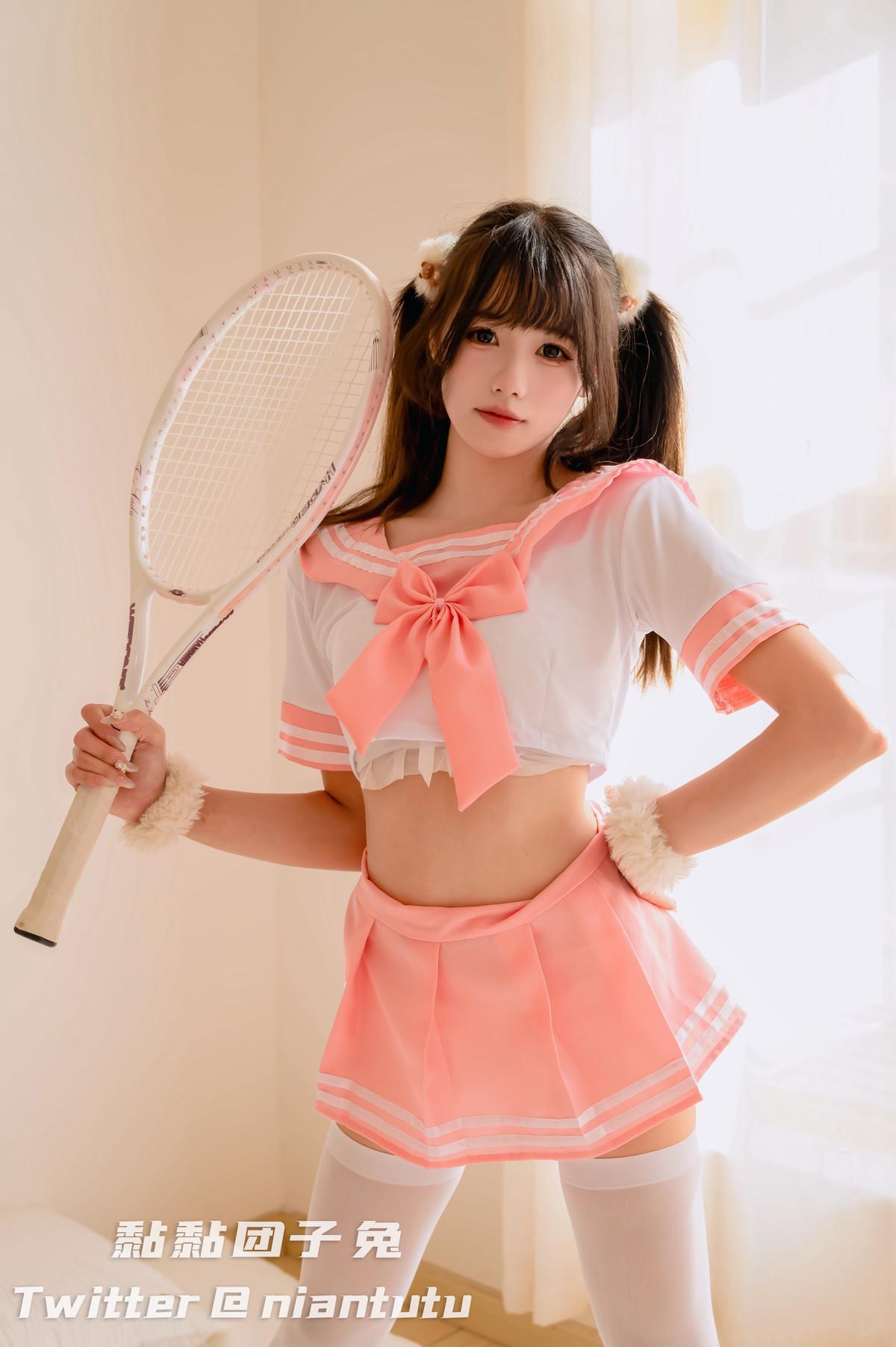 黏黏团子兔 Pink JK Joshi Kosei(17)