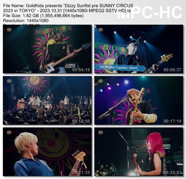 [TV-Variety] Dizzy Sunfist presents SUNNY CIRCUS 2023 in TOKYO (SSTV 2023.10.31)