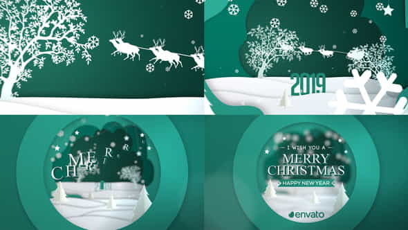 Merry Christmas Greeting Card - VideoHive 22921012
