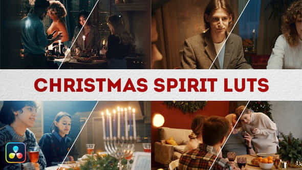 Christmas Spirit Luts Davinci Resolve - VideoHive 49822554