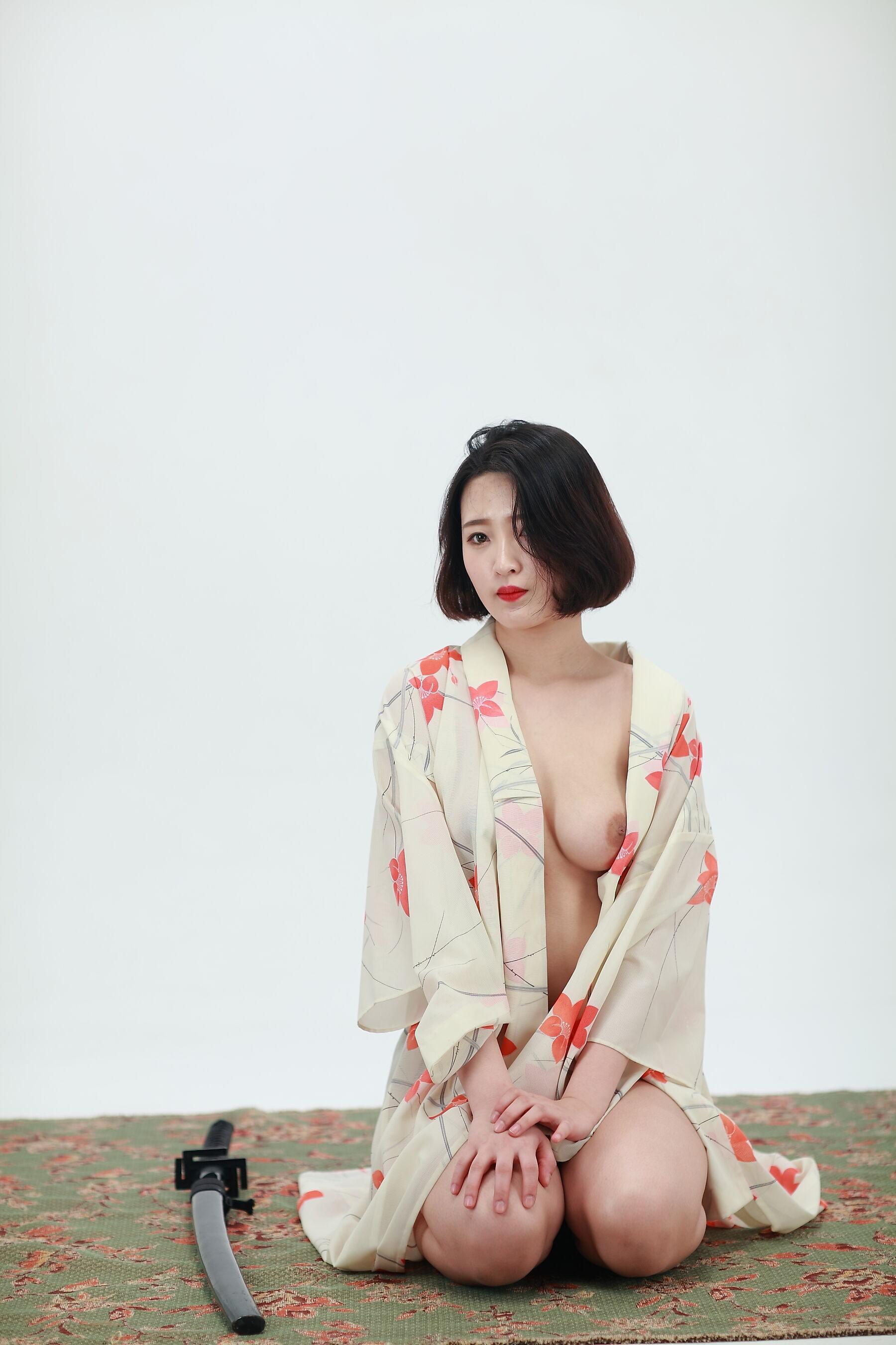 韩模人体 韩模尤娜（유나）人体私拍套图(49)