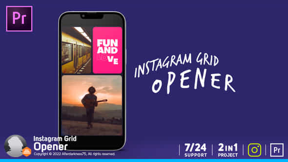 Instagram Opener Grid - VideoHive 39195227