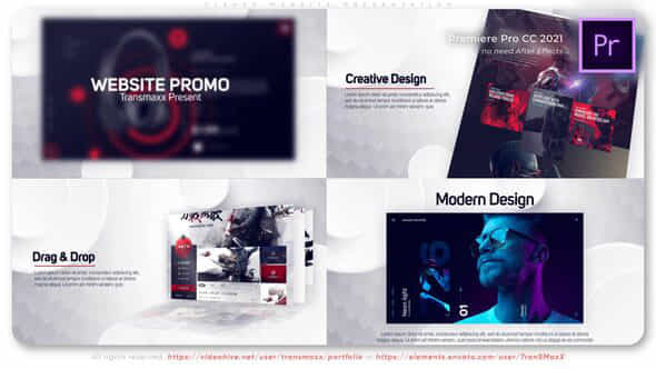 Clever Website Presentation - VideoHive 39197885